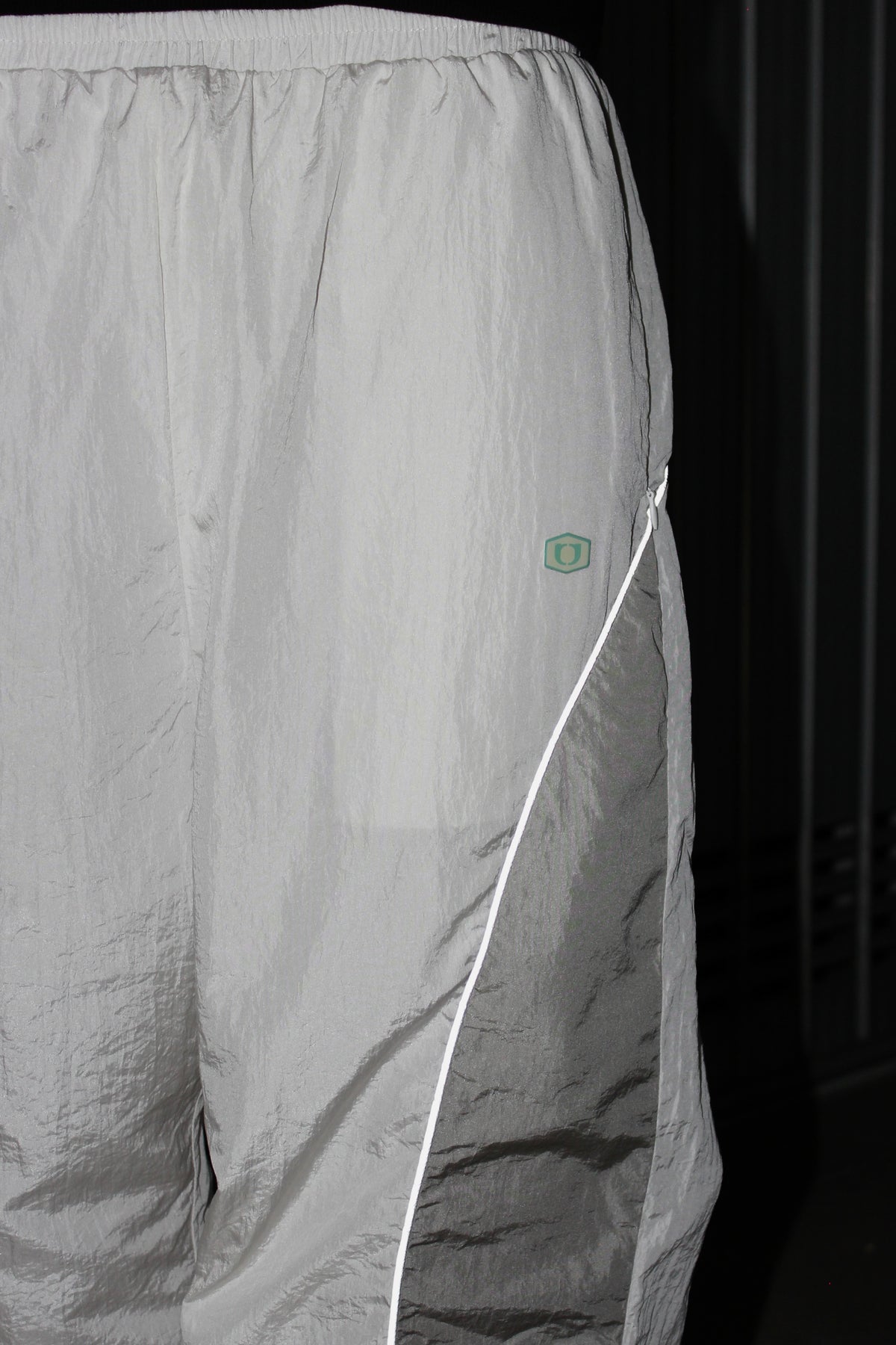 One Block Down Track Pant Silver (Medium)