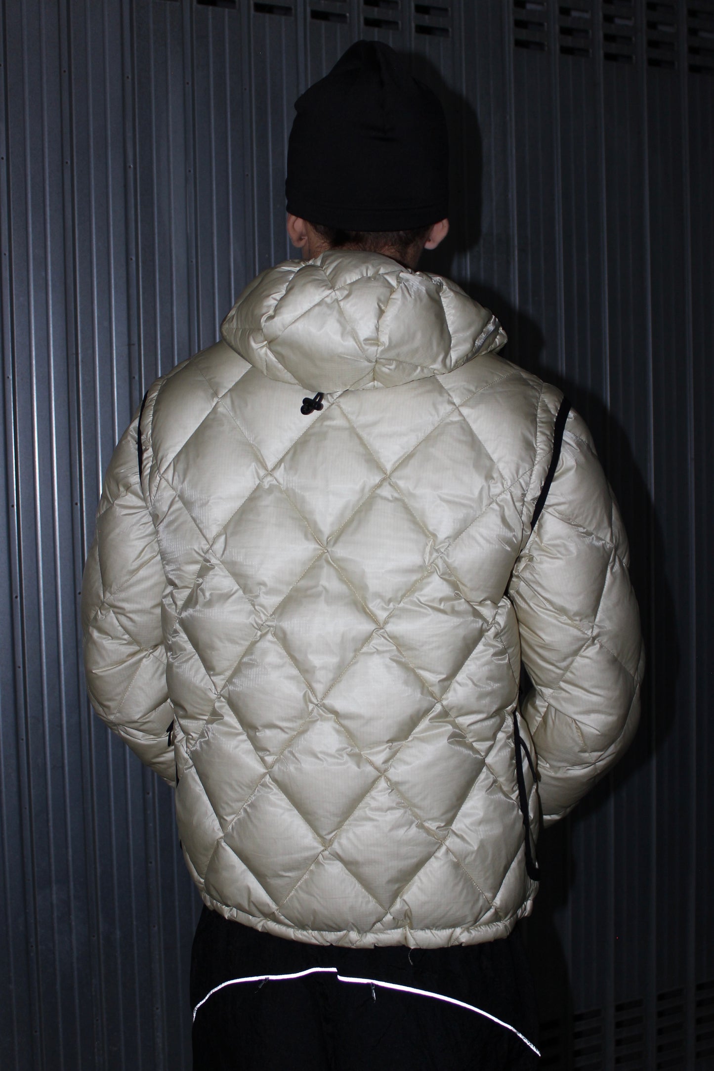 Garms Affiliated Hybrid Down Jacket Cream (S)