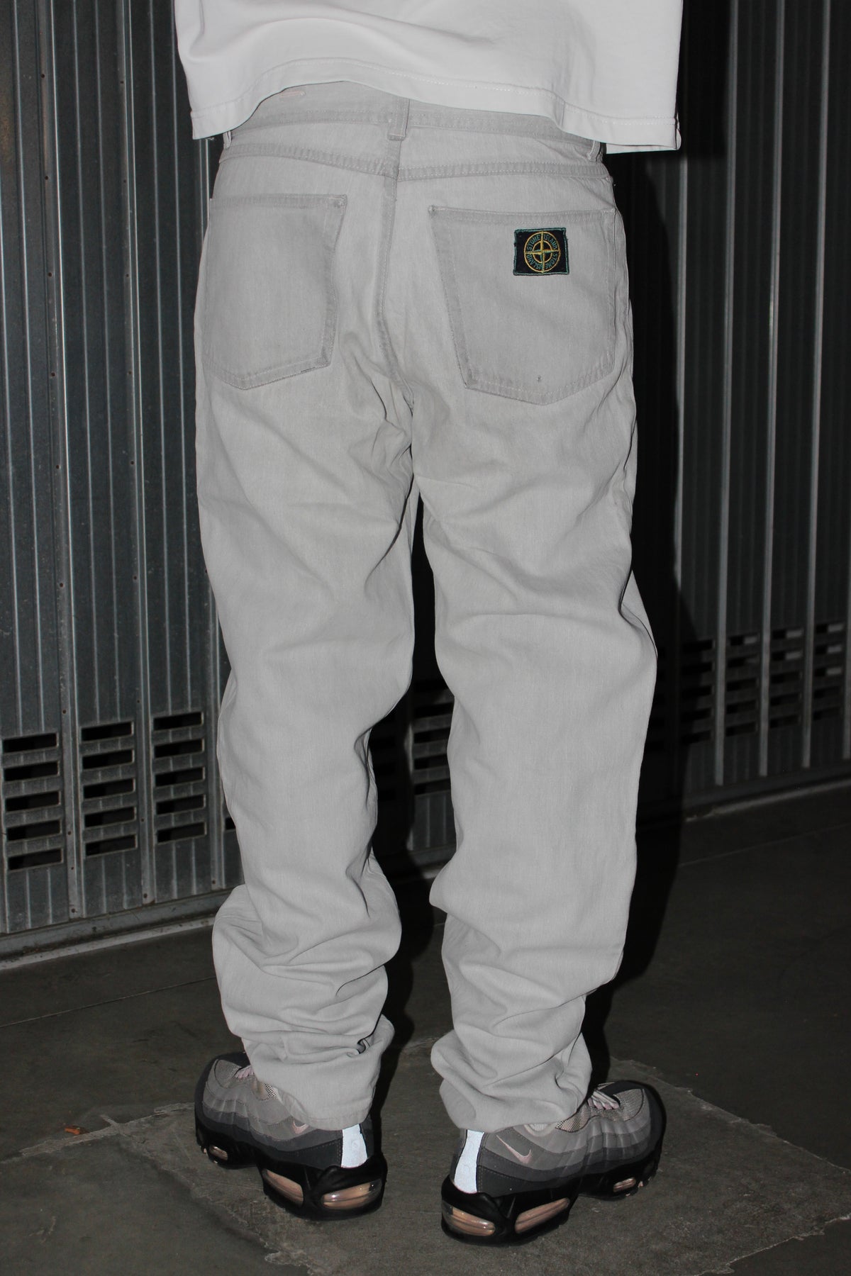 Stone Island Vintage Denim Jeans White (M)