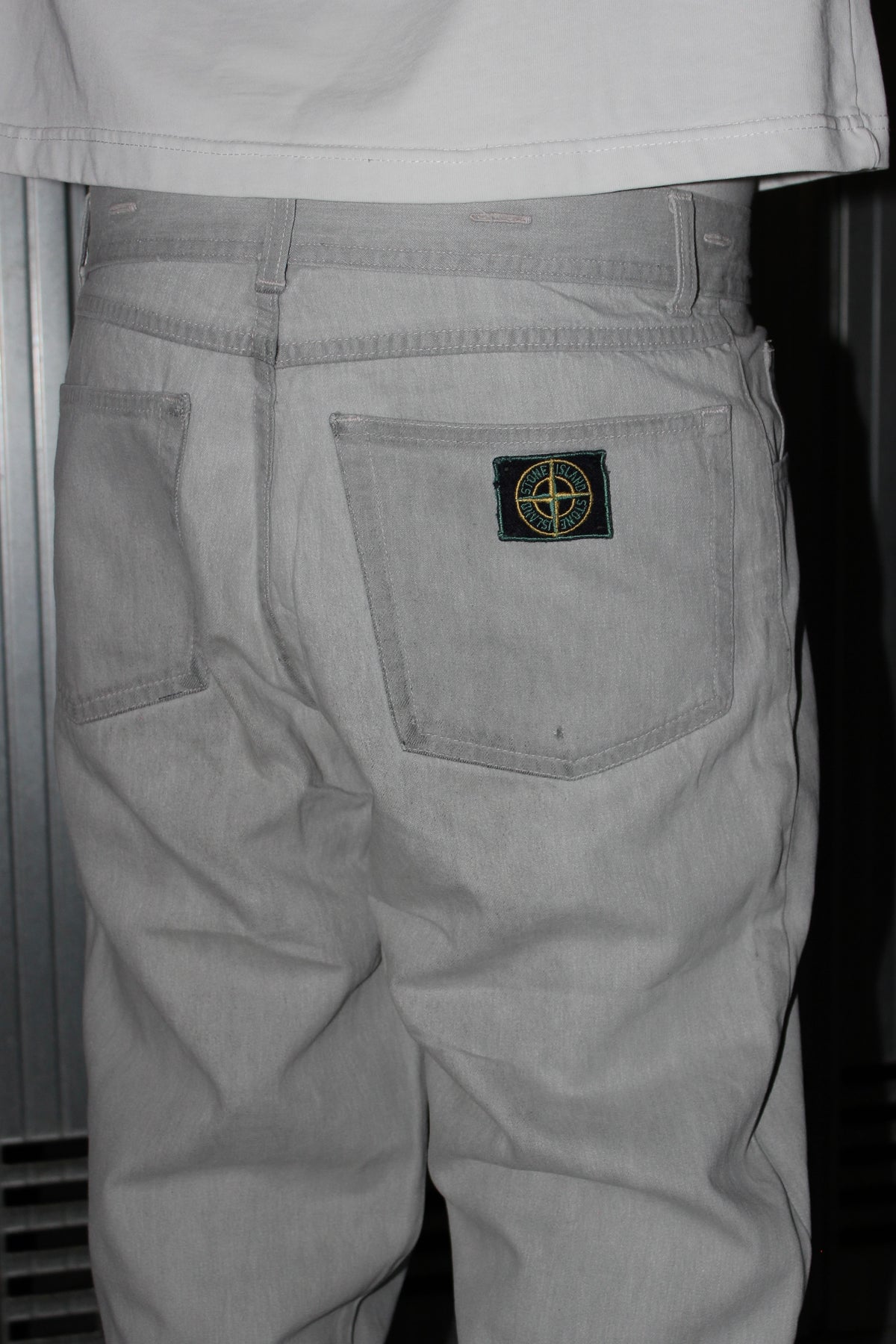 Stone Island Vintage Denim Jeans White (M)