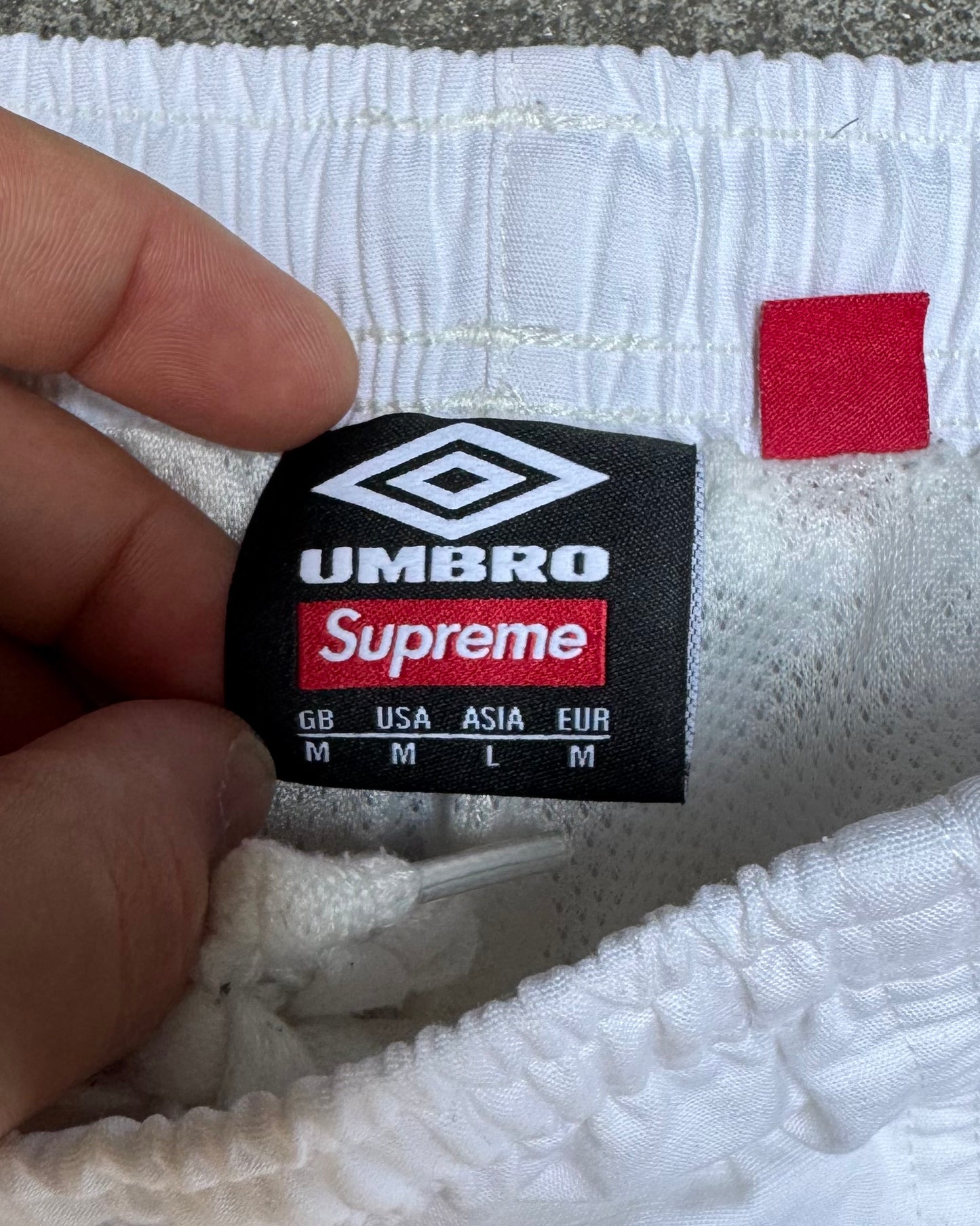 Track Pants Supreme x Umbro White (Medium)