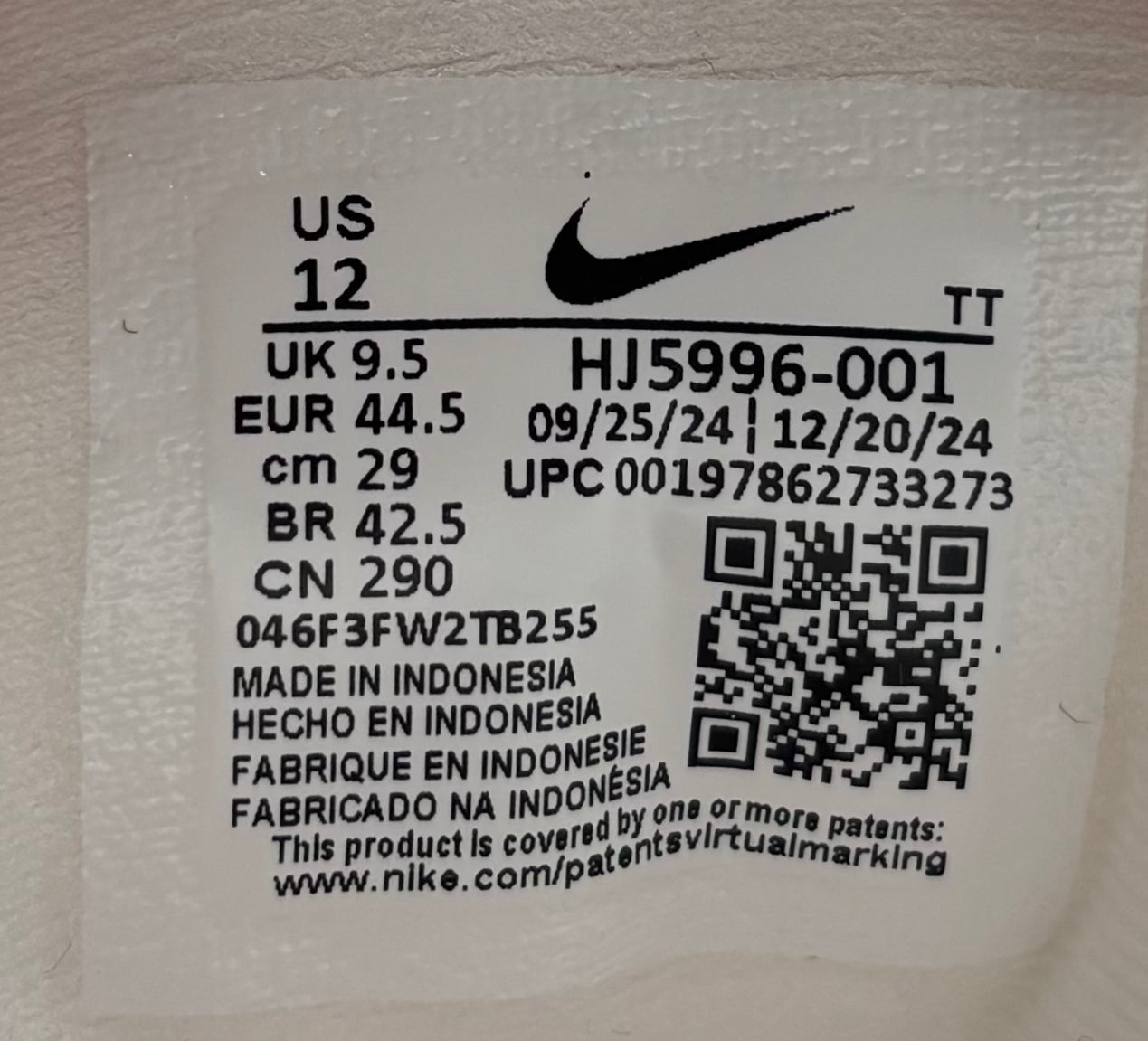Nike Air Max 95 Pink Foam 2025 Big Bubble (44,5)