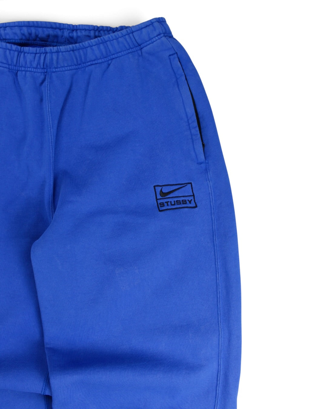 Nike Stussy Blue Fleece Joggers (M)