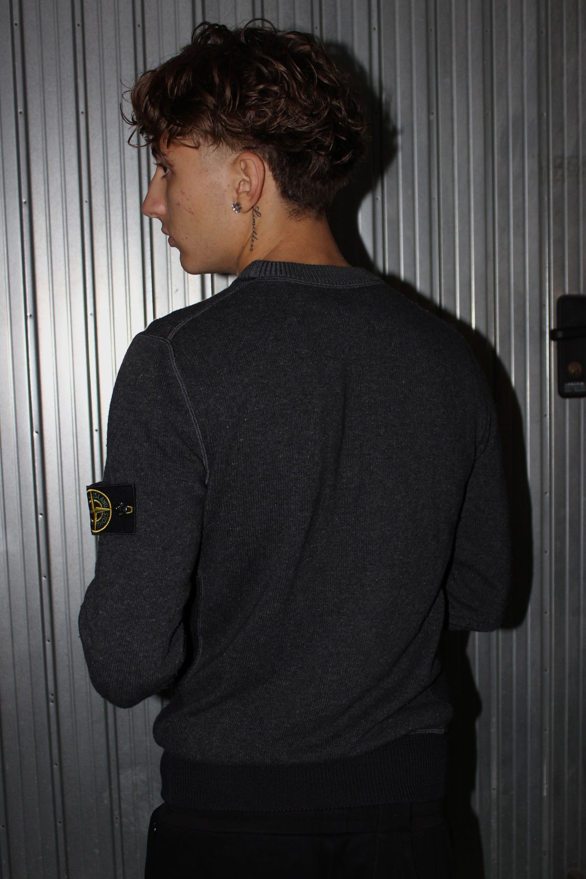 Stone Island Blue Crewneck (M)