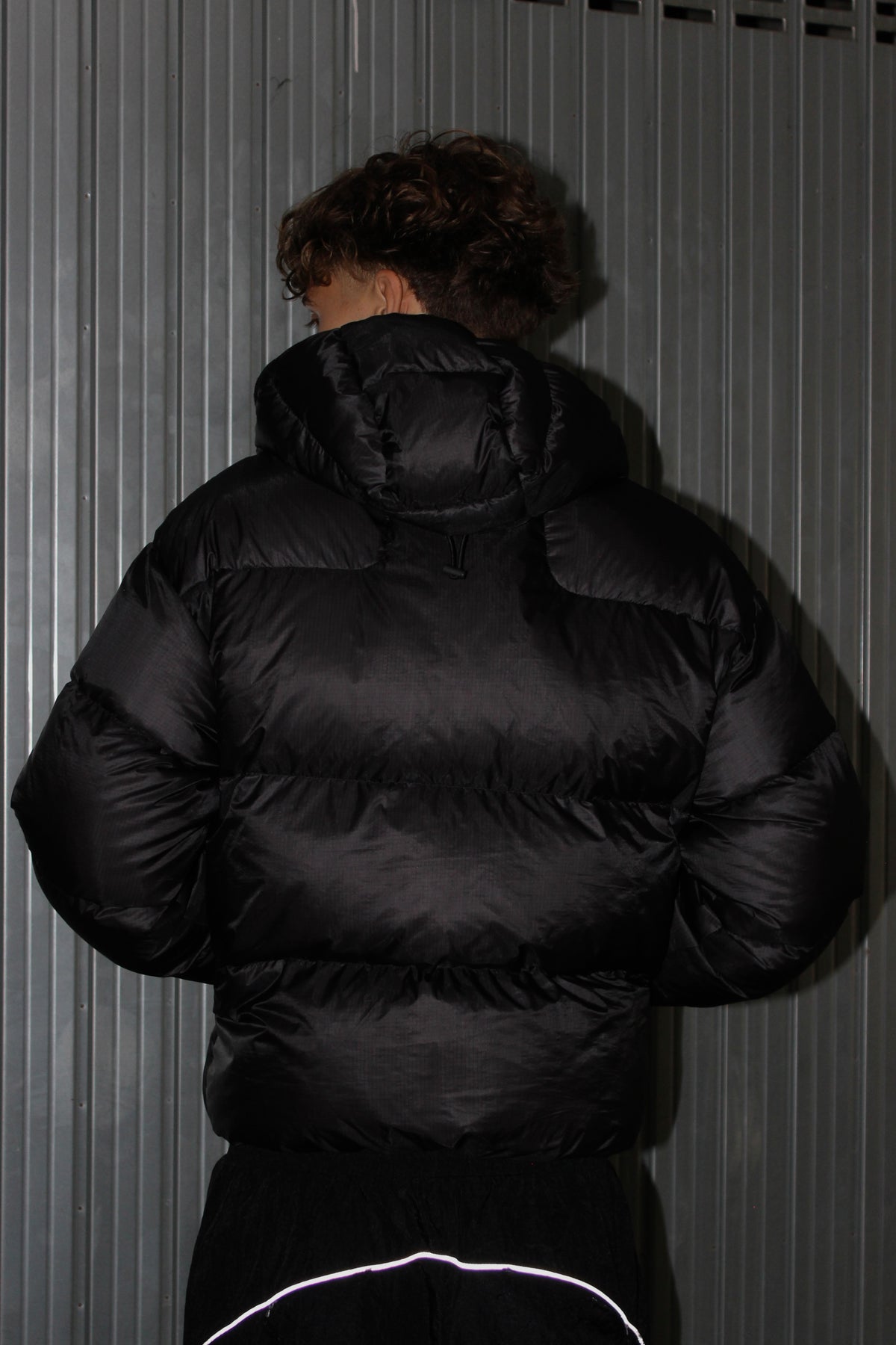 Garms Affiliated Black Puffer Jacket (M)