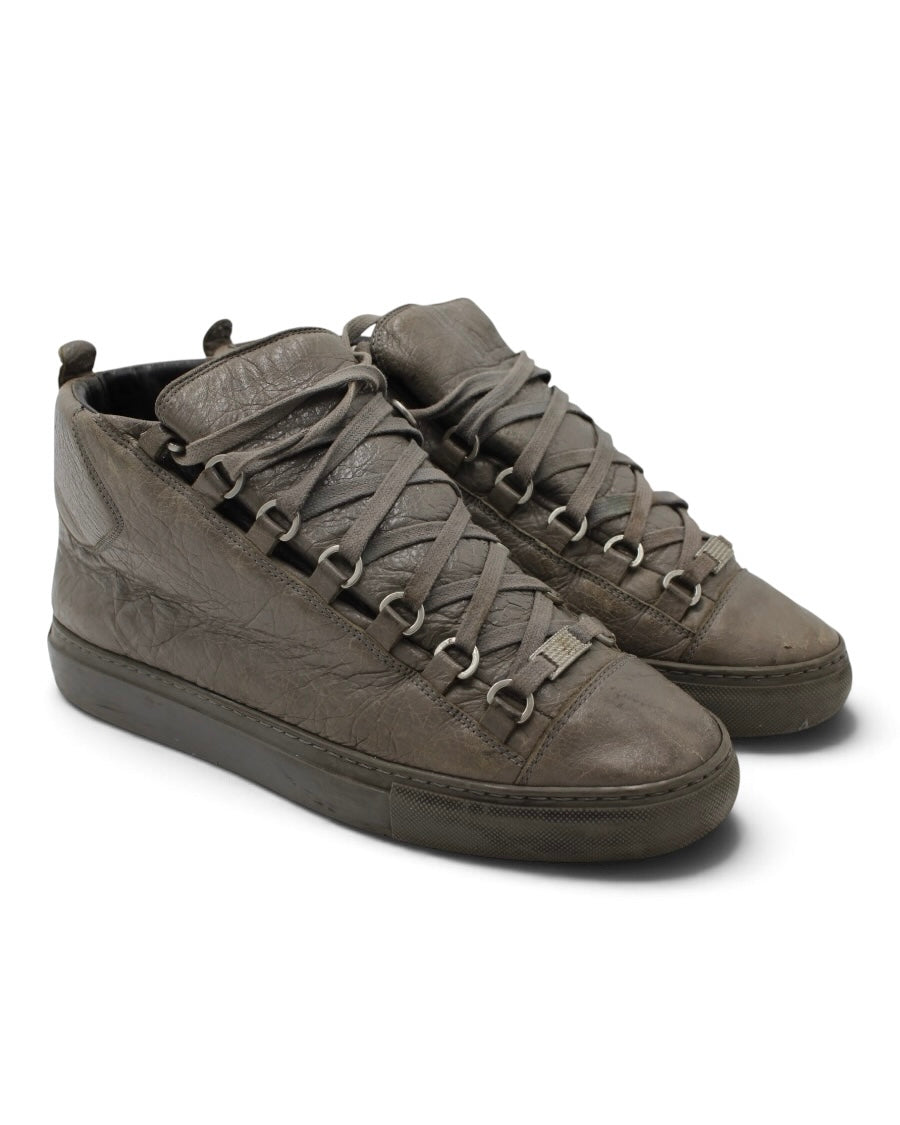 Balenciaga Arena Beige Crinkled Lambskin Leather (42 EU)