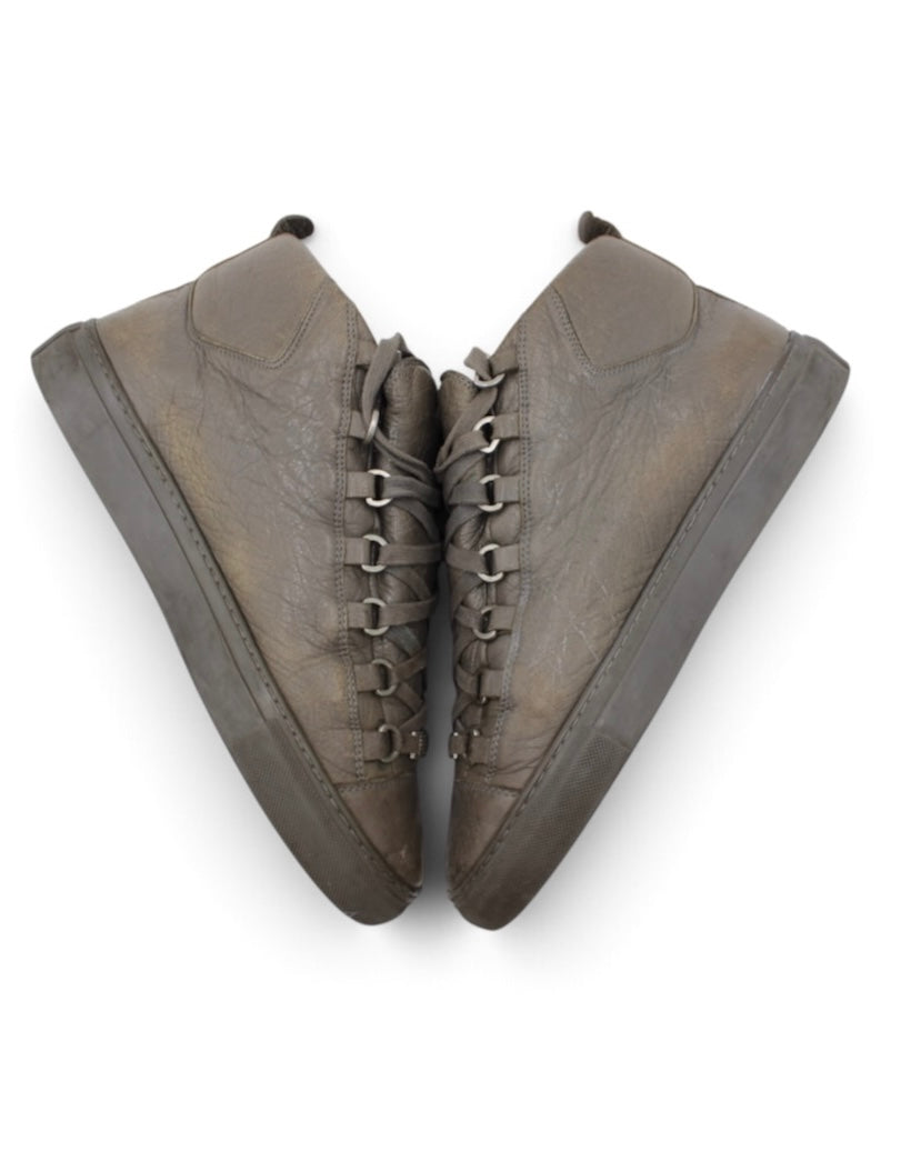 Balenciaga Arena Beige Crinkled Lambskin Leather (42 EU)