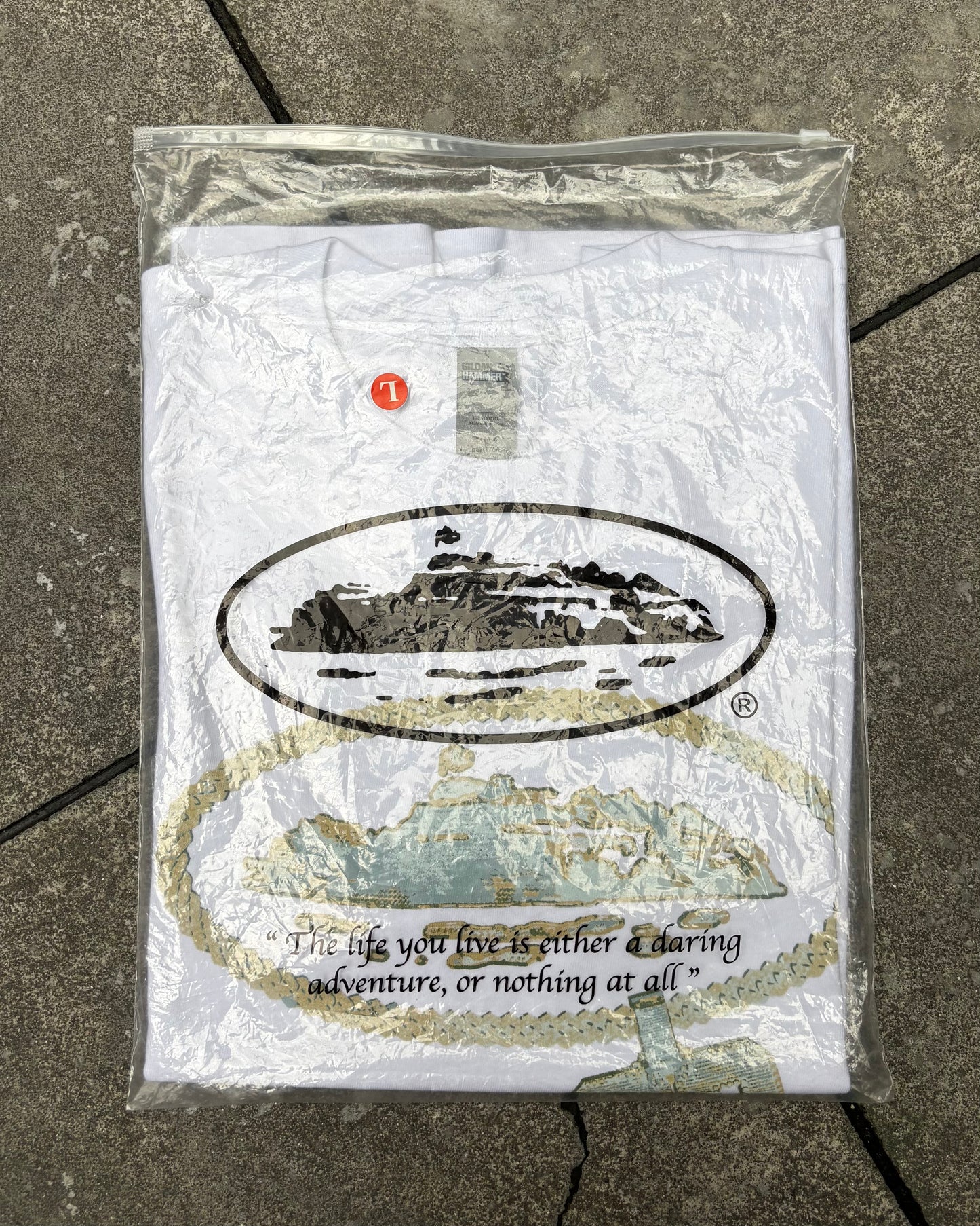 Corteiz x Central Cee 23 Chain Logo Tee (Large)