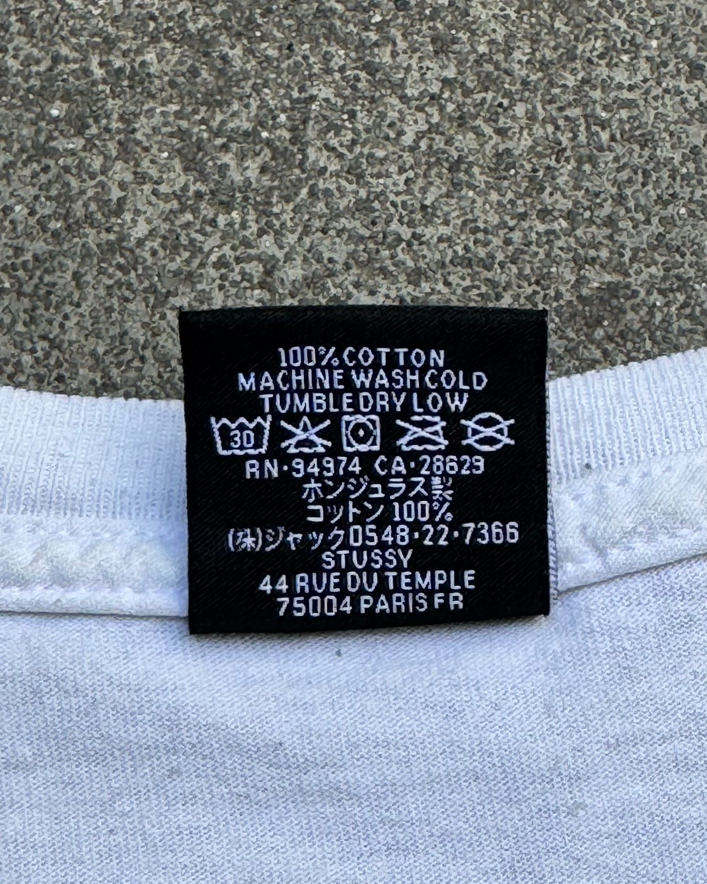 Stussy T-Shirt 8 Ball Corp White (Medium)