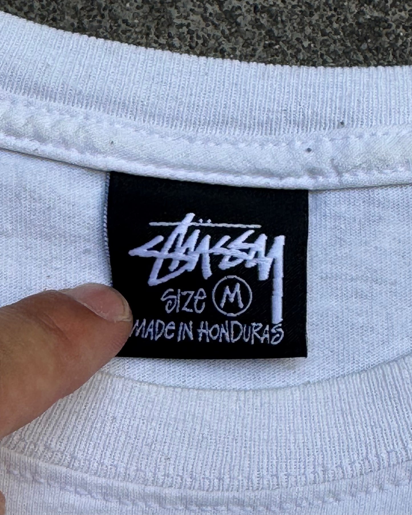 Stussy T-Shirt 8 Ball Corp White (Medium)