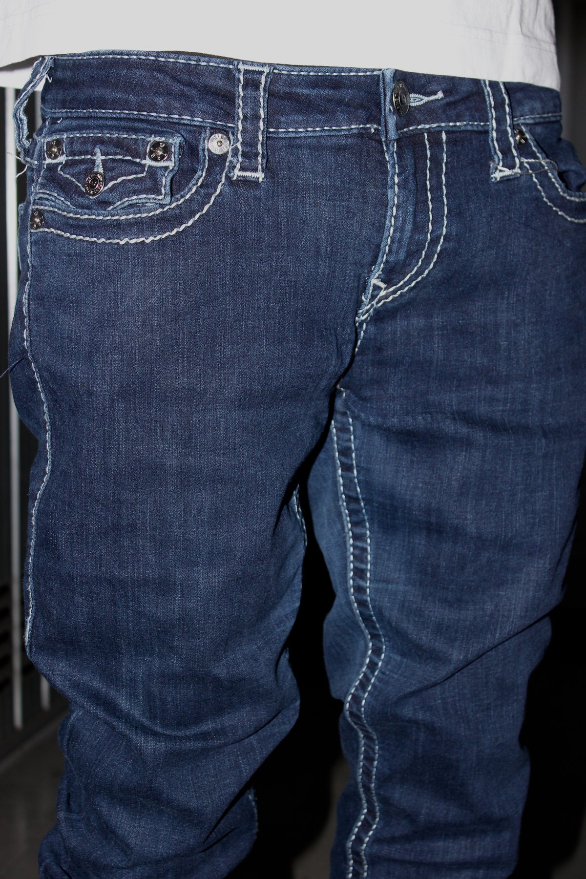 True Religion Skinny Denim Blue Jeans (M)