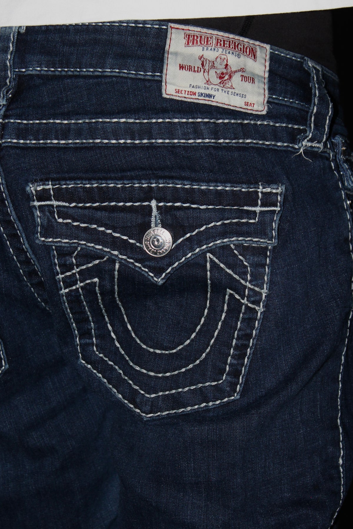 True Religion Skinny Denim Blue Jeans (M)