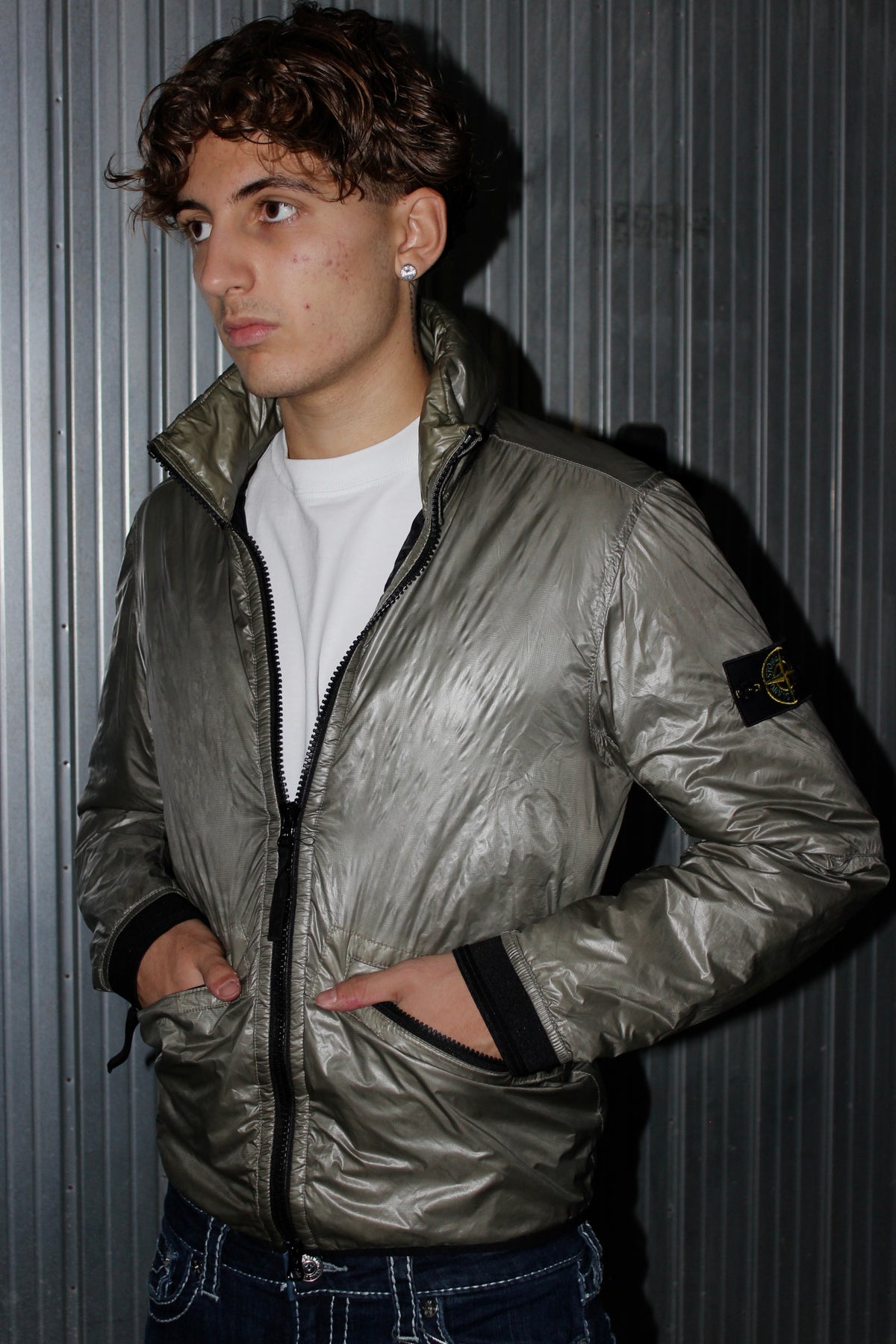Stone Island Primaloft Silver Jacket (S)