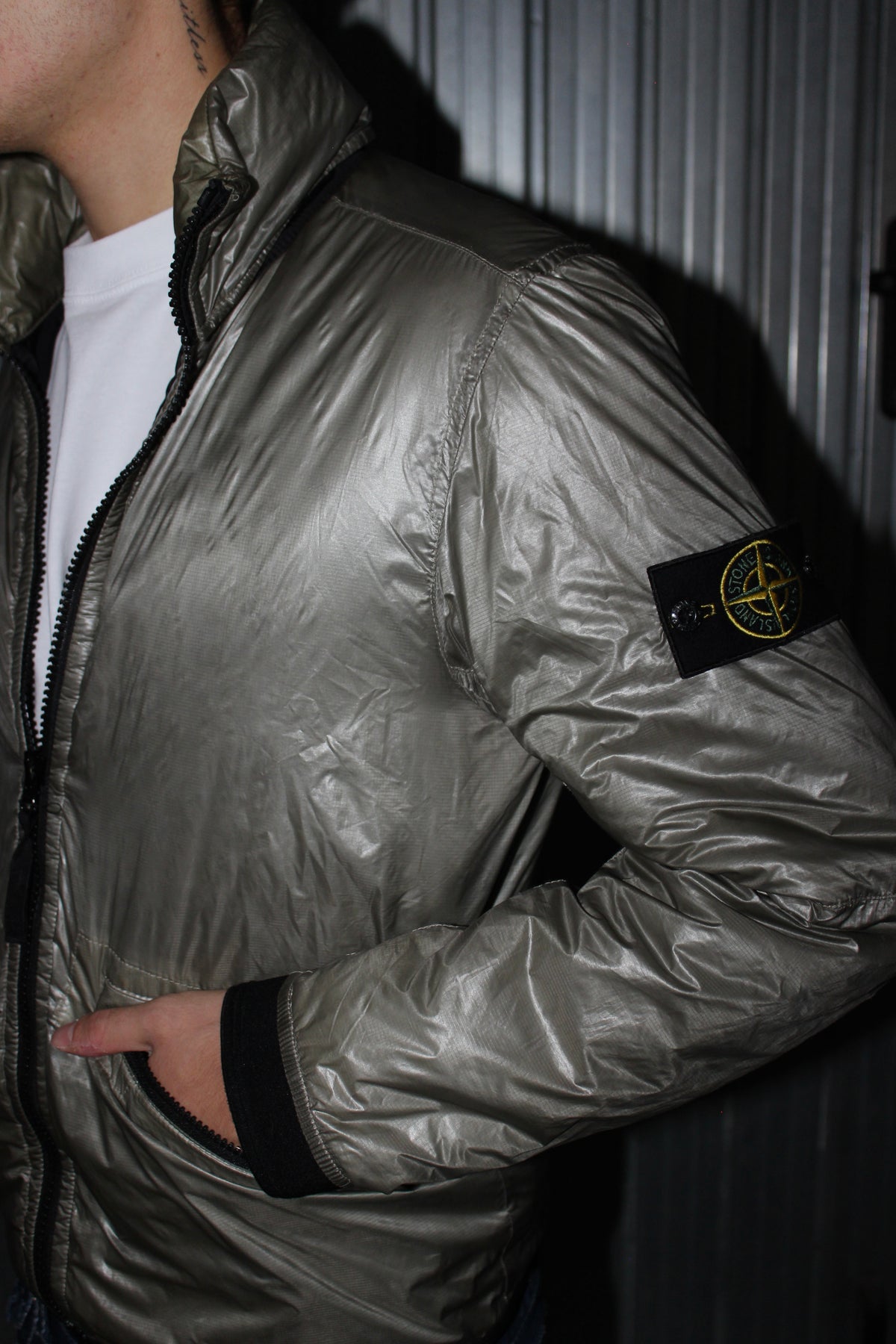 Stone Island Primaloft Silver Jacket (S)