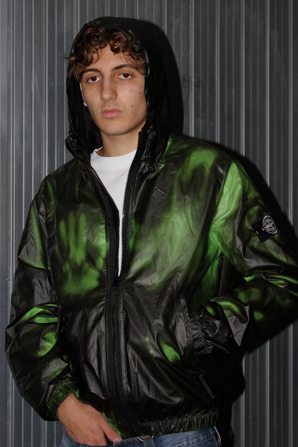 Stone Island Heat Reactive AW11 Green Jacket (M)