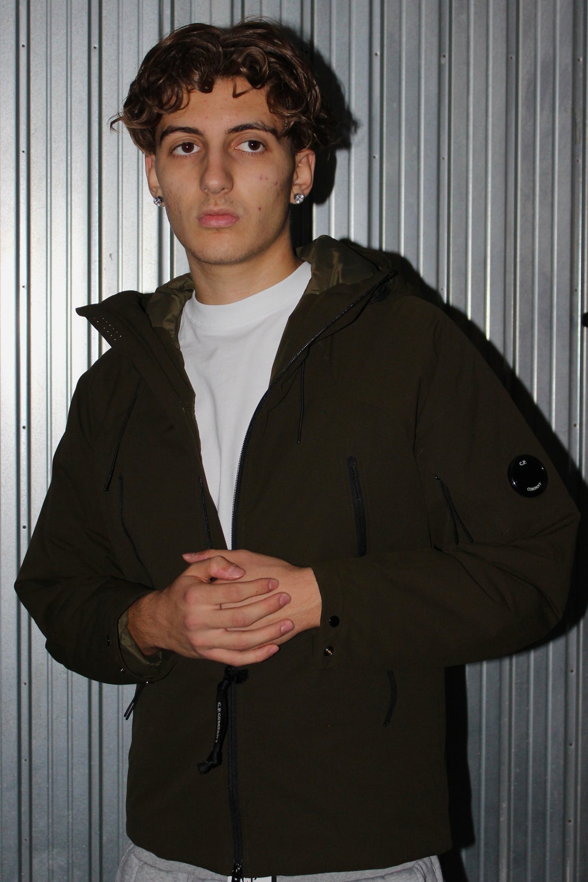 CP Company Pro-Tek Olive Green Jacket (S)