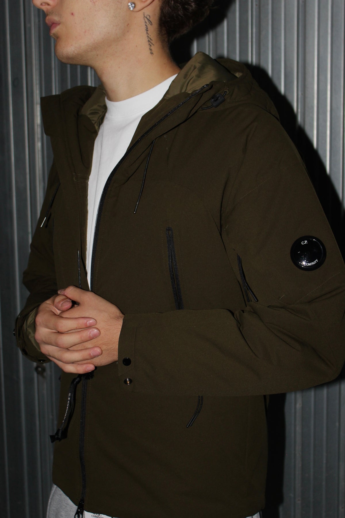CP Company Pro-Tek Olive Green Jacket (S)