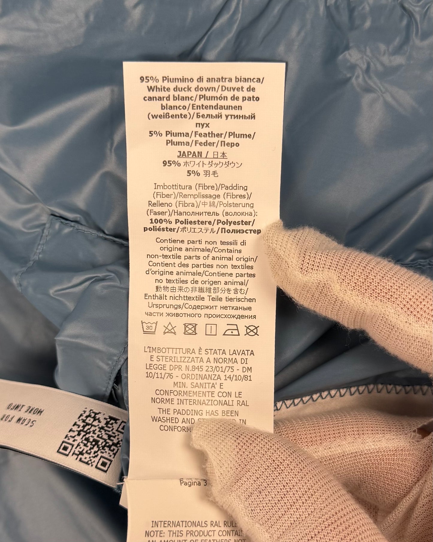 CP Company DD Shell Down Puffer Jacket Blue (L-XL)