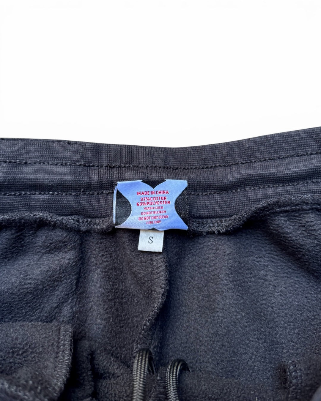 Mertra Bigstep Baggy Black Joggers