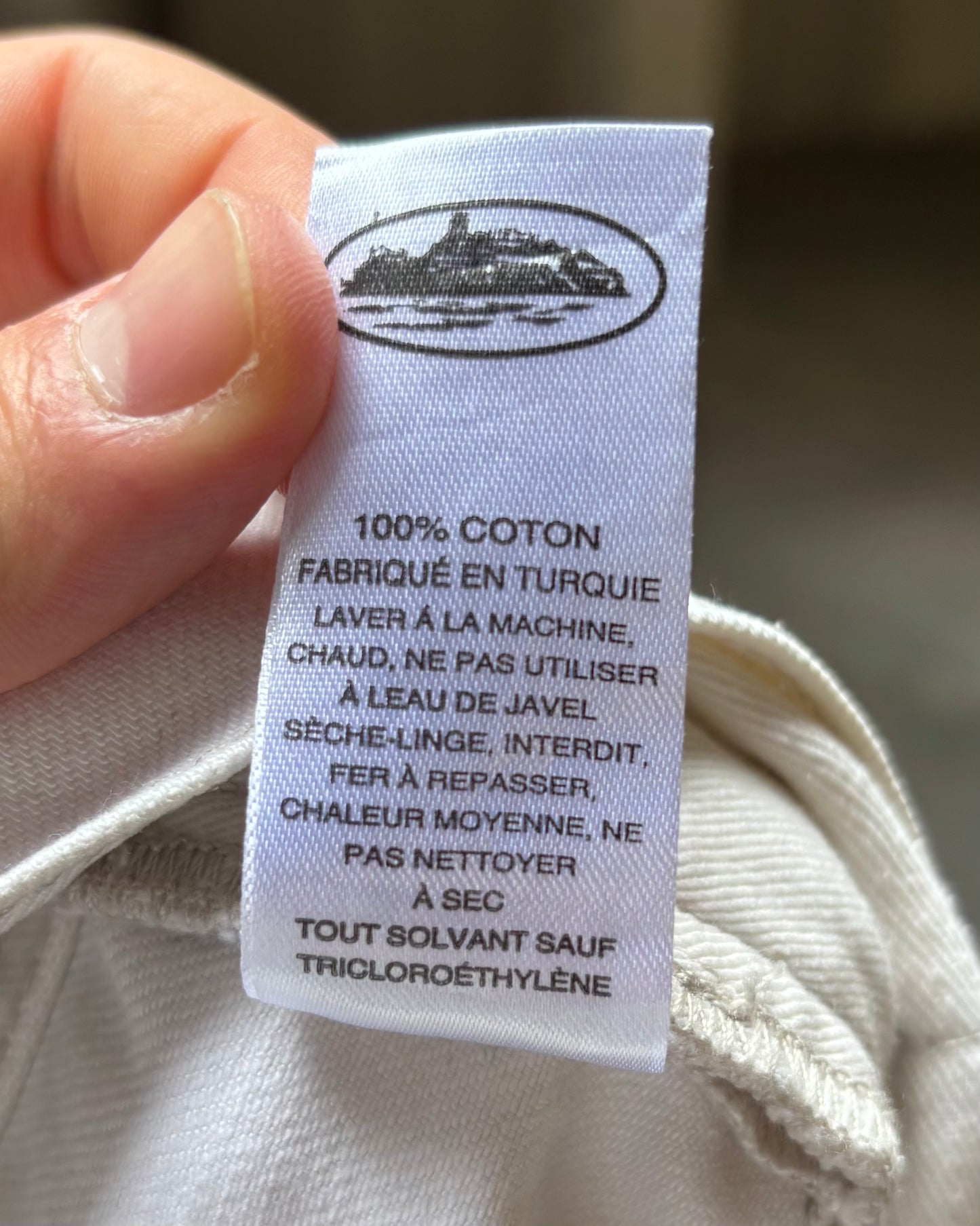 Corteiz Jorts C-Star White (W32)