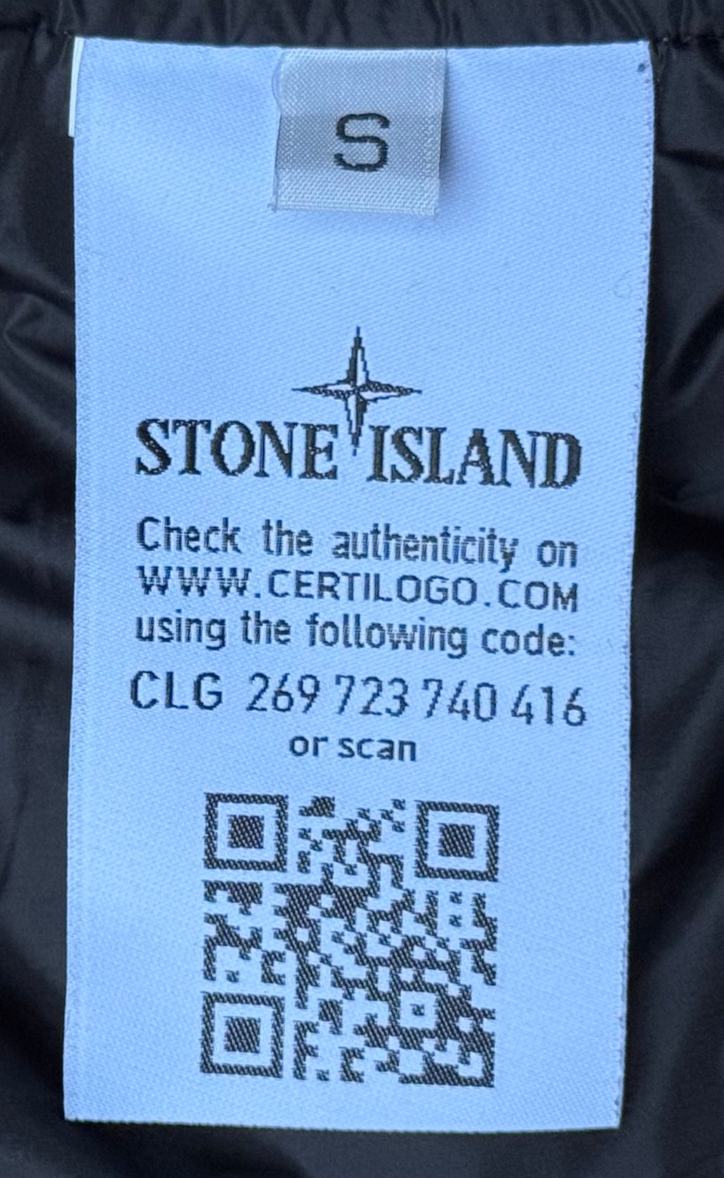 Stone Island Primaloft zip up Jacket Grey (Small)