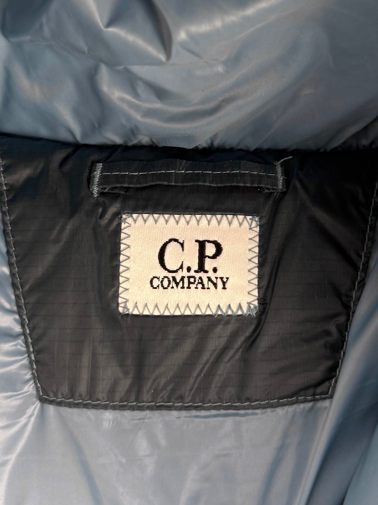 CP Company DD Shell Down Puffer Jacket Blue (Large)