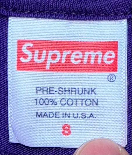Supreme Maradona T-Shirt Purple (Small)