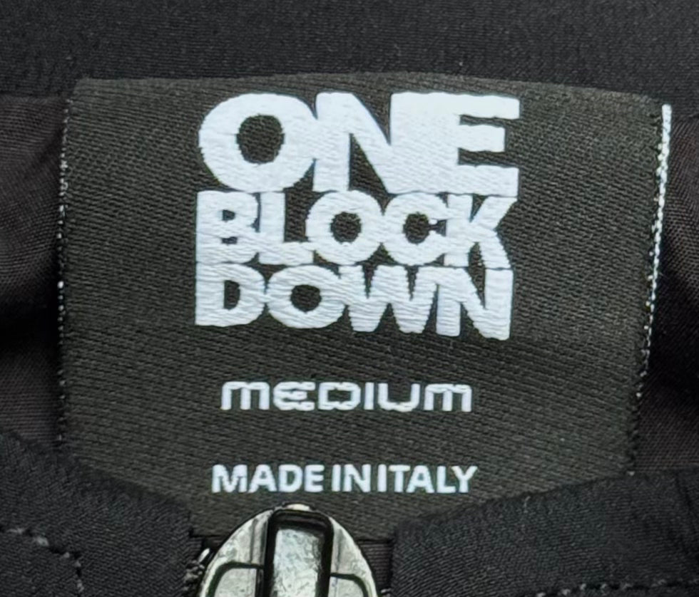 One Block Down Track Jacket in nylon (Large)