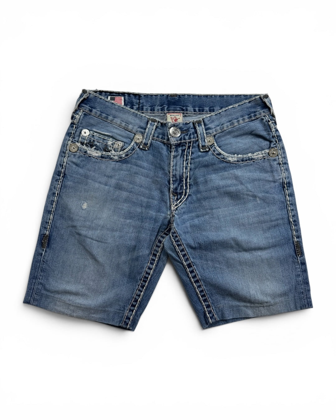 True Religion Denim Bobby Shorts (Medium)