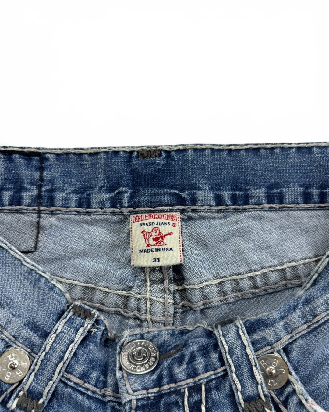 True Religion Denim Bobby Shorts (Medium)