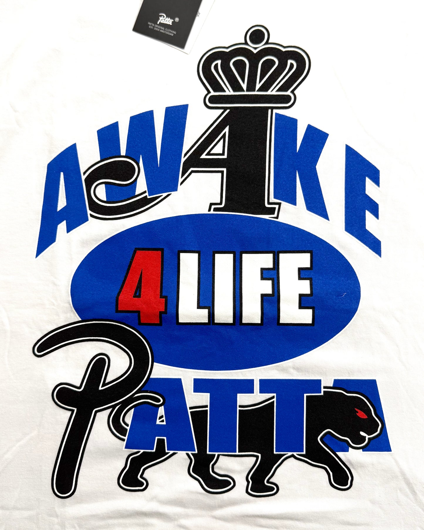 Patta x Awake Exclusive "Paris Fête de la Musique 2025" T-Shirt (Large)