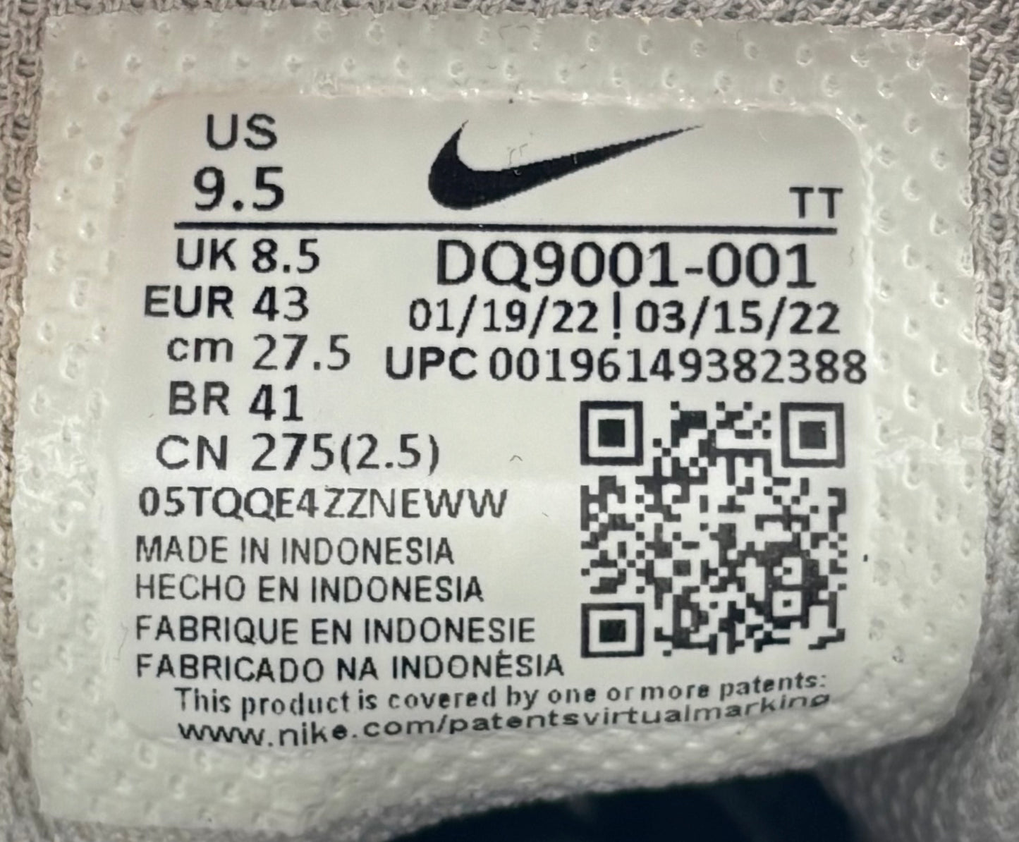 Nike Air Max 95 Dark Beetroot (43 EU / 8.5 UK)