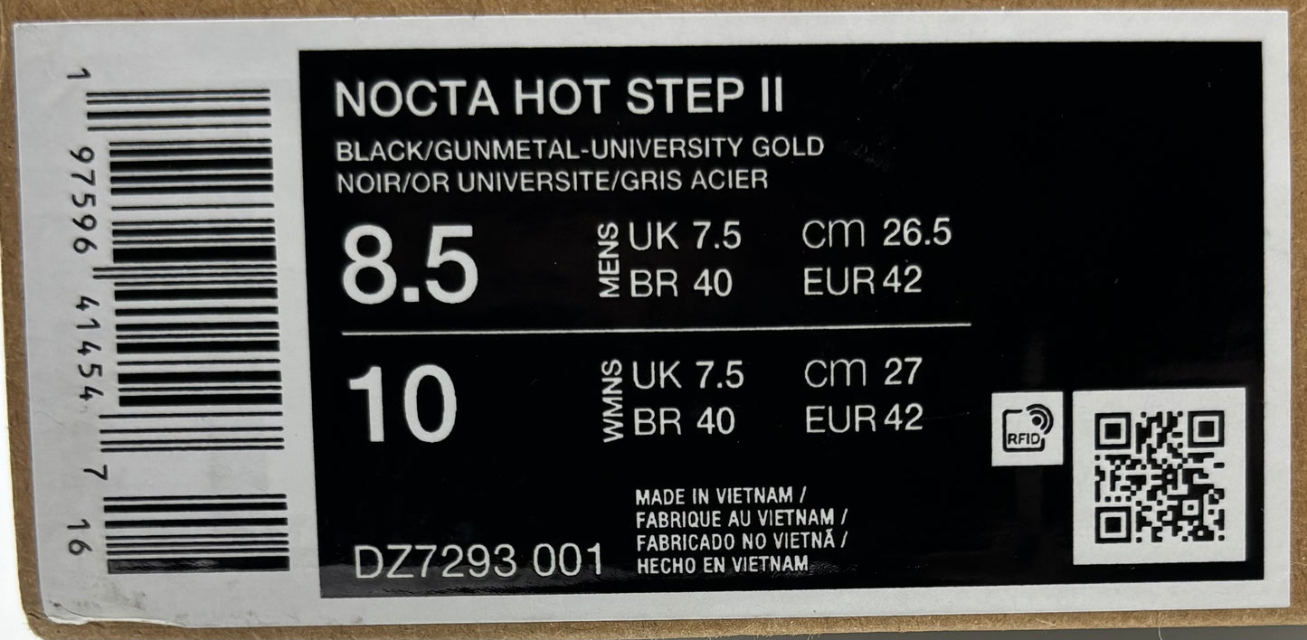 Nike Nocta Hot Step 2 Black (42 EU / 7.5 UK)