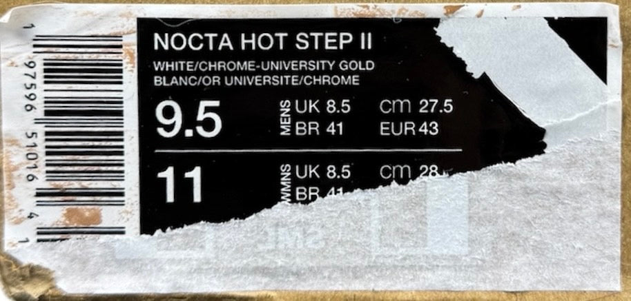 Nike Nocta Hot Step 2 White (43 EU / 8.5 UK)