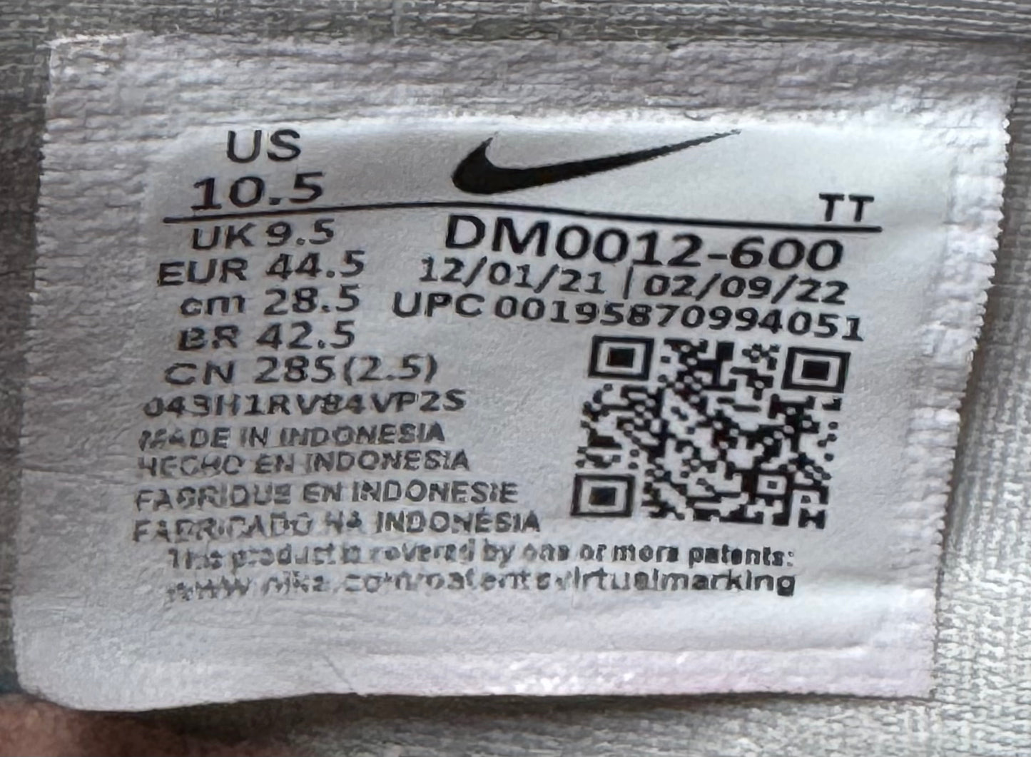 Nike Air Max 95 Anatomy of Air (44.5 EU / 9.5 UK)