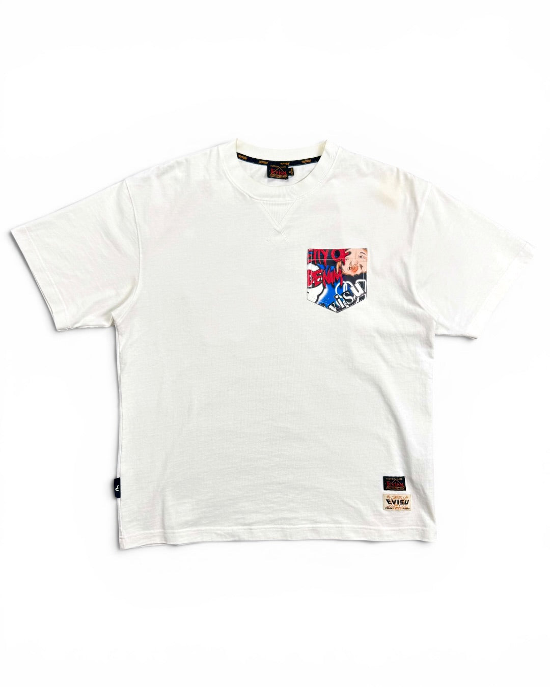 Evisu Daicock White Tee
