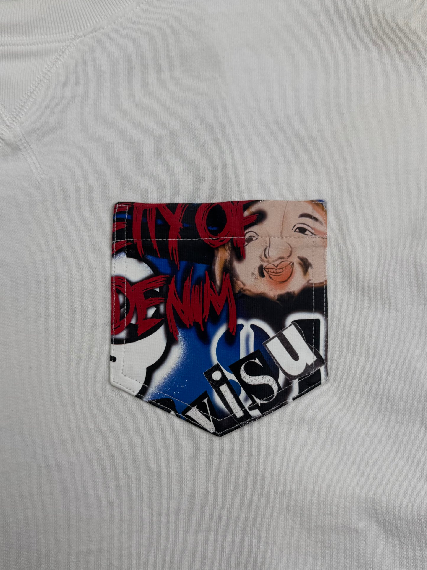 Evisu Daicock White Tee