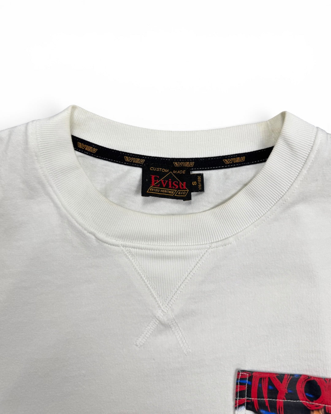 Evisu Daicock White Tee