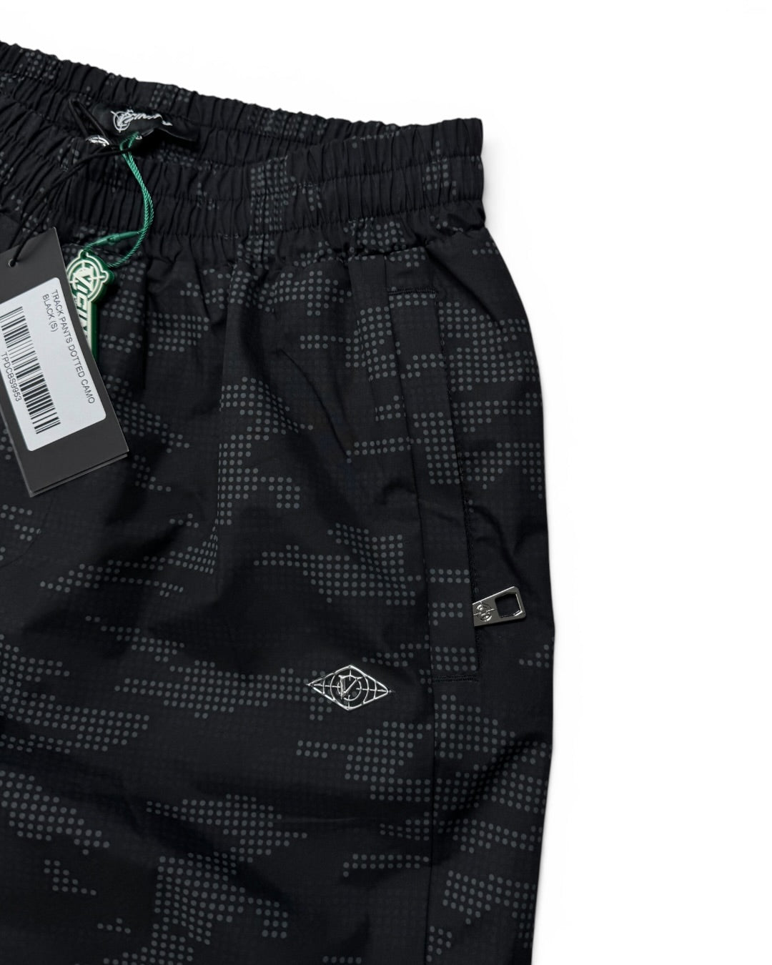 Vicinity Track Pants Dotted Black