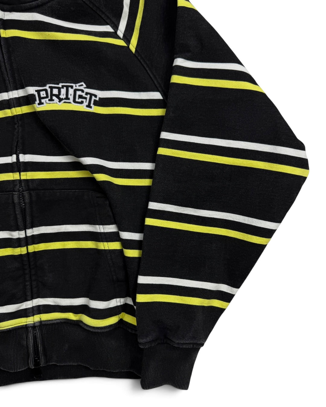 Protect LND Striped Black Yellow Hoodie (S)