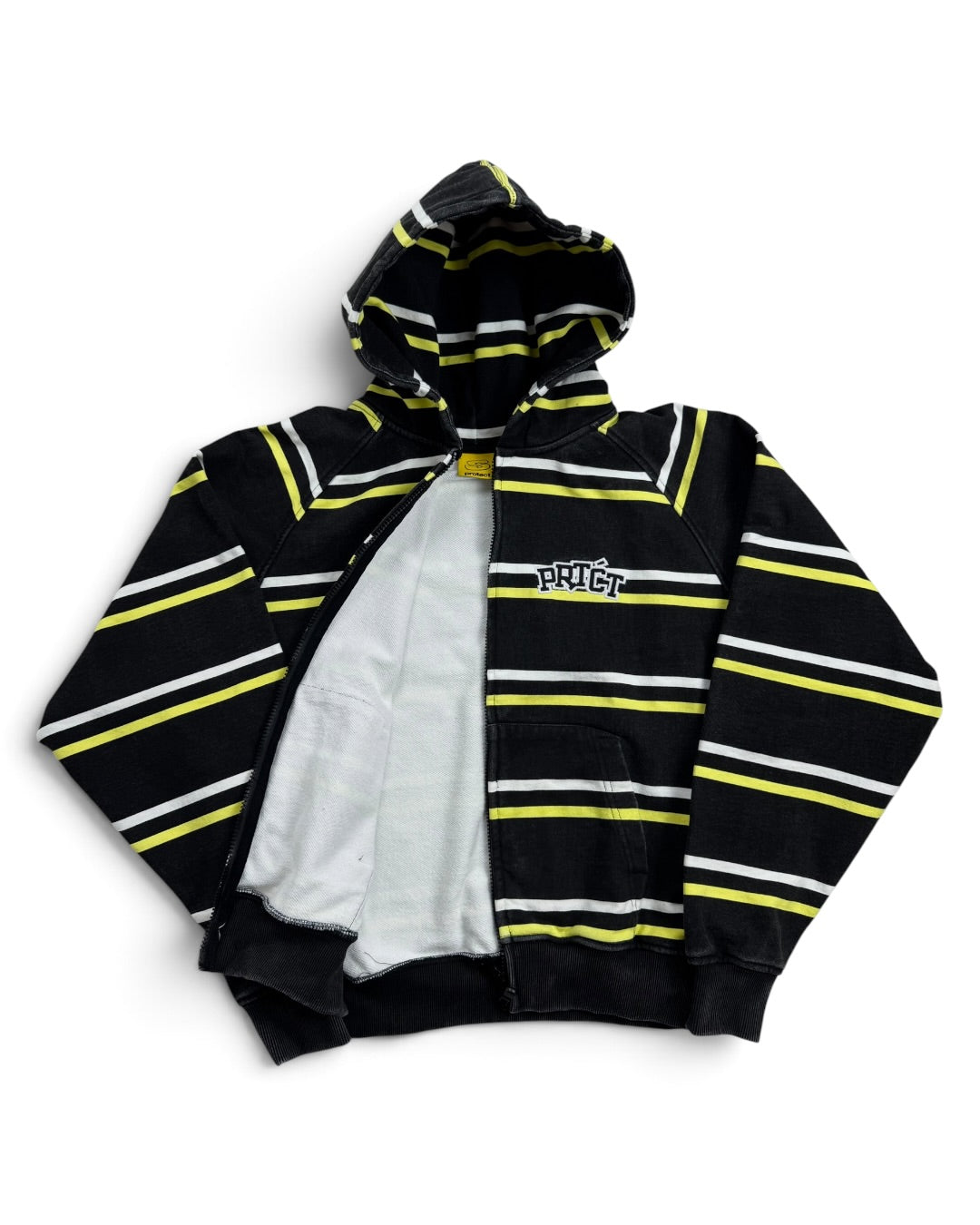 Protect LND Striped Black Yellow Hoodie (S)