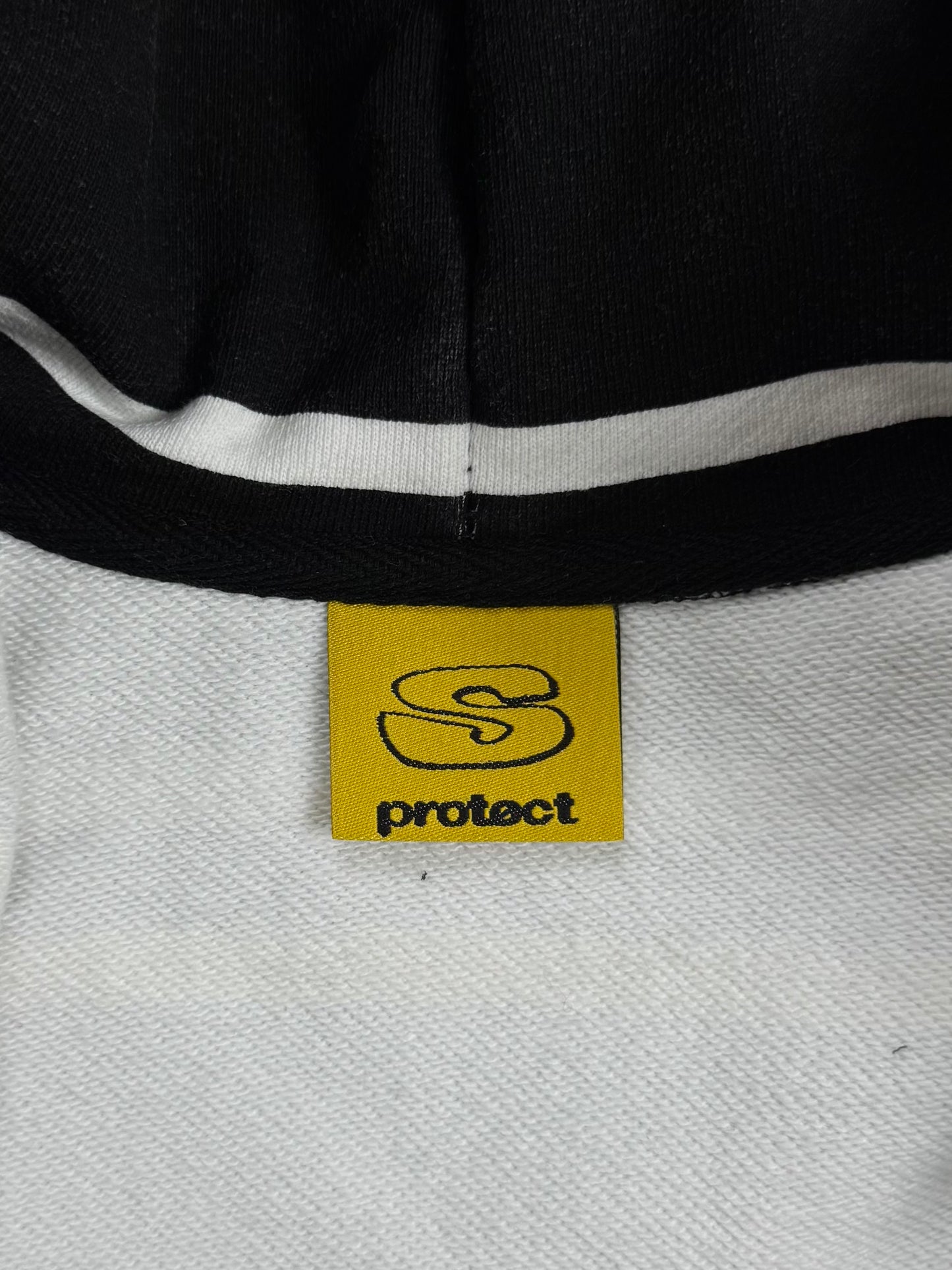 Protect LND Striped Black Yellow Hoodie (S)