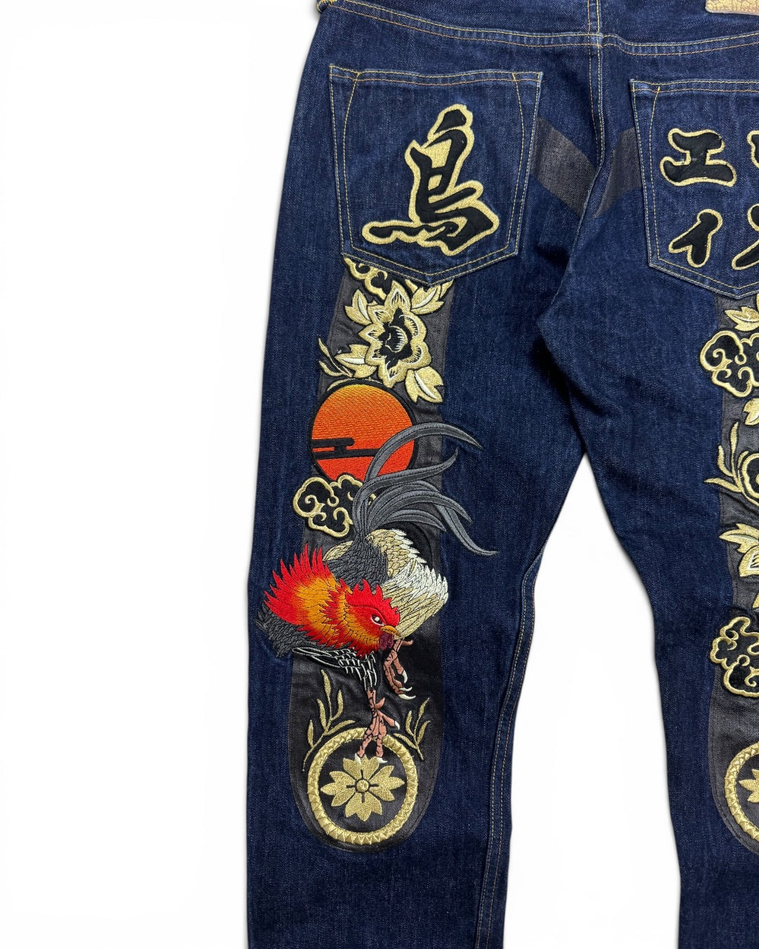 Evisu Selvedge Blue Jeans Denim