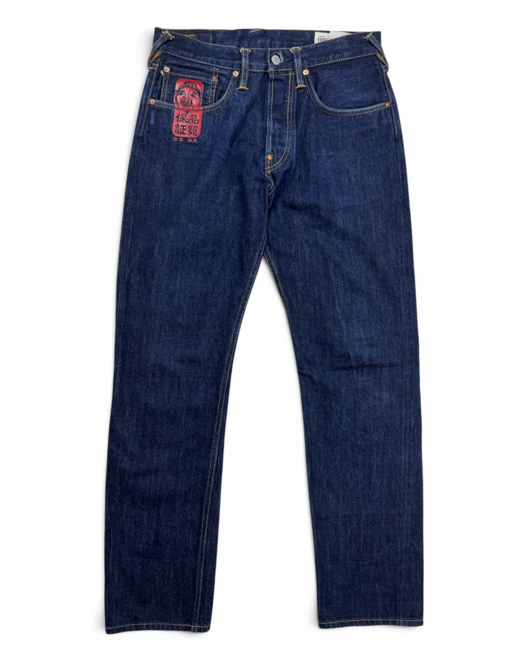 Evisu Selvedge Blue Jeans Denim