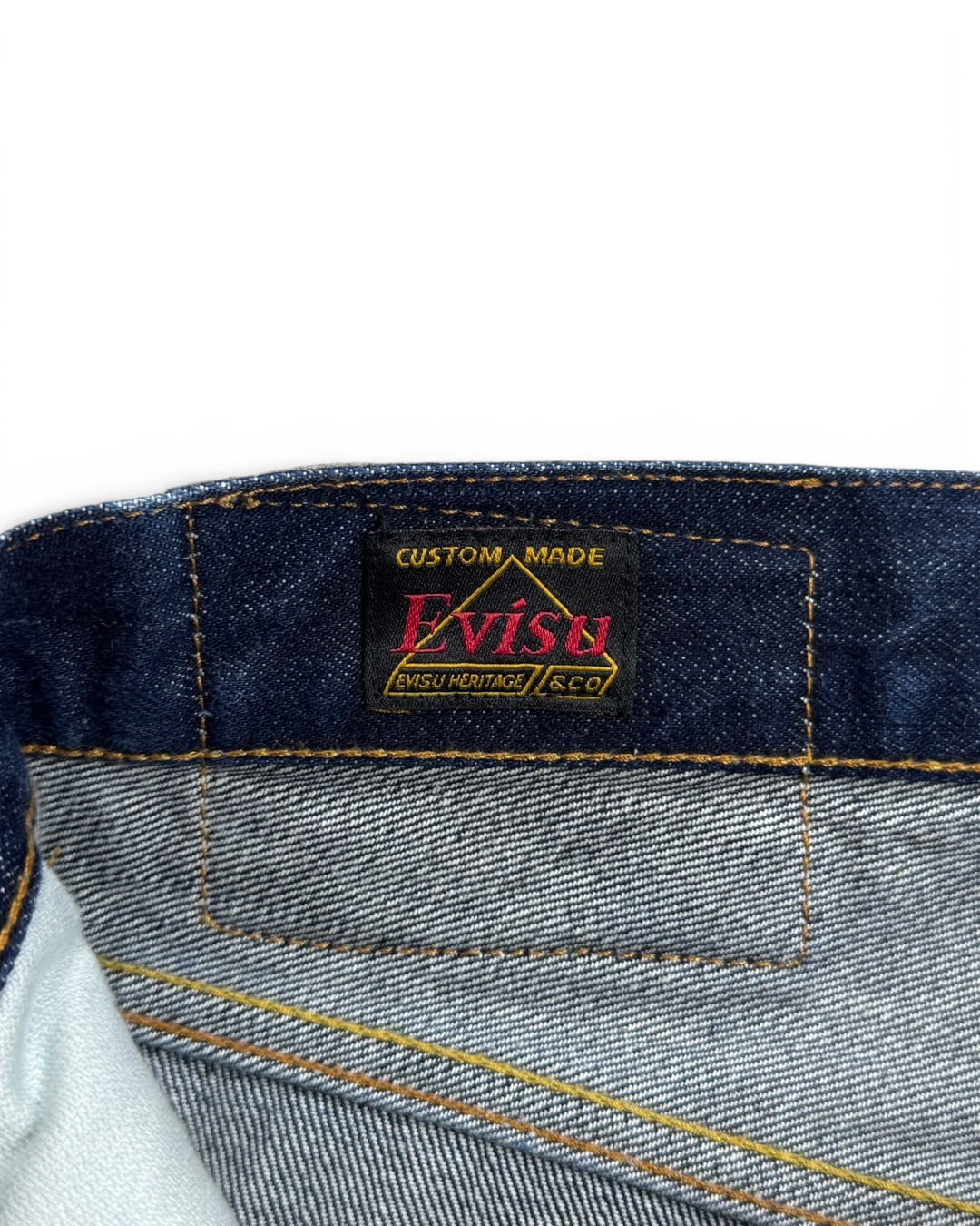 Evisu Selvedge Blue Jeans Denim