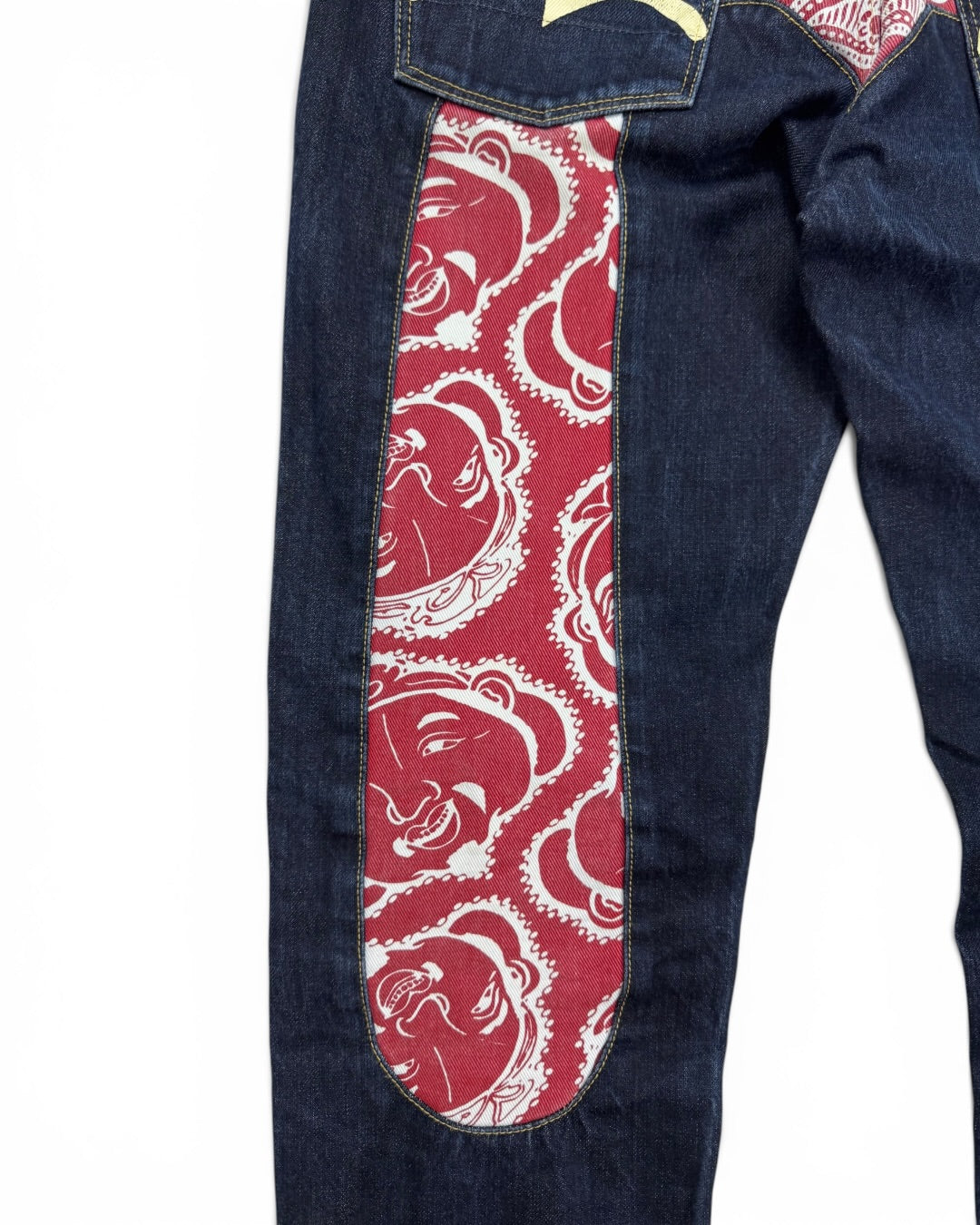 Evisu Selvedge Blue Jeans Denim