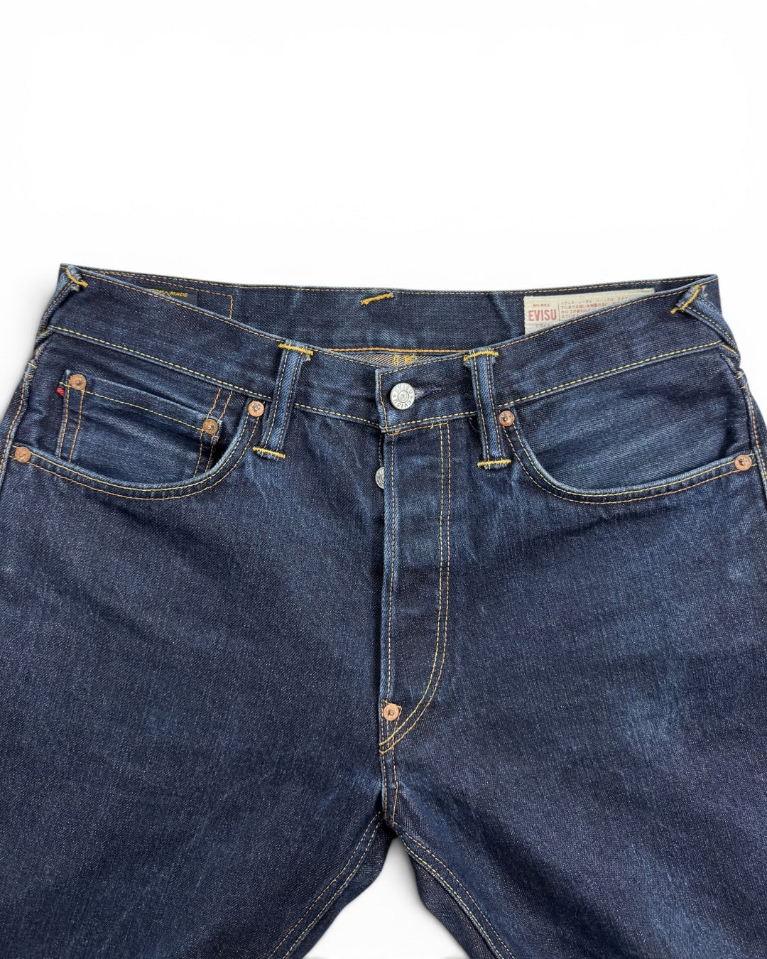 Evisu Selvedge Blue Jeans Denim
