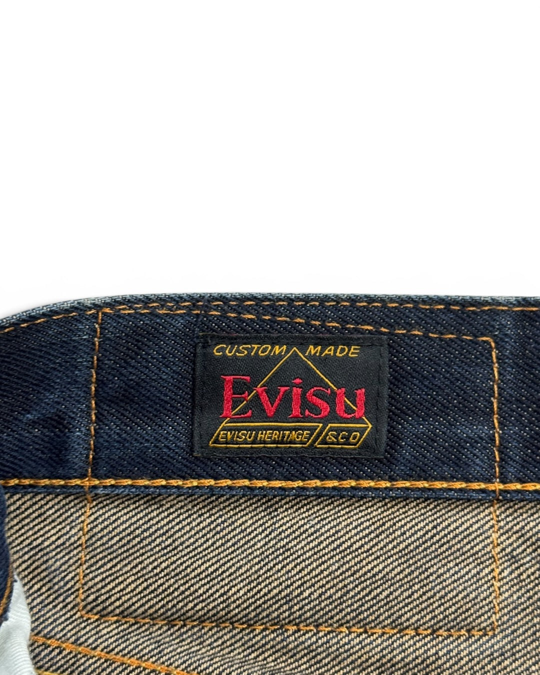 Evisu Selvedge Blue Jeans Denim