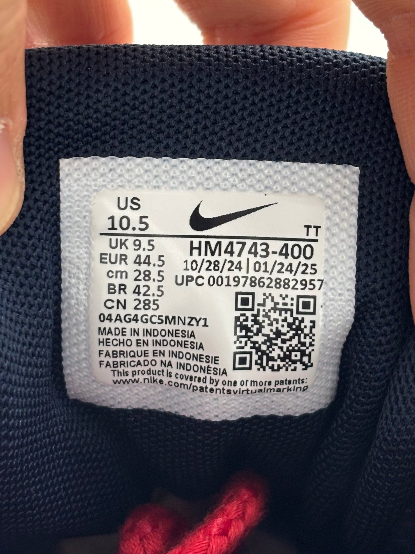 Nike Air Max 95 Levi's Obsidian (44.5 EU / 9.5 UK)