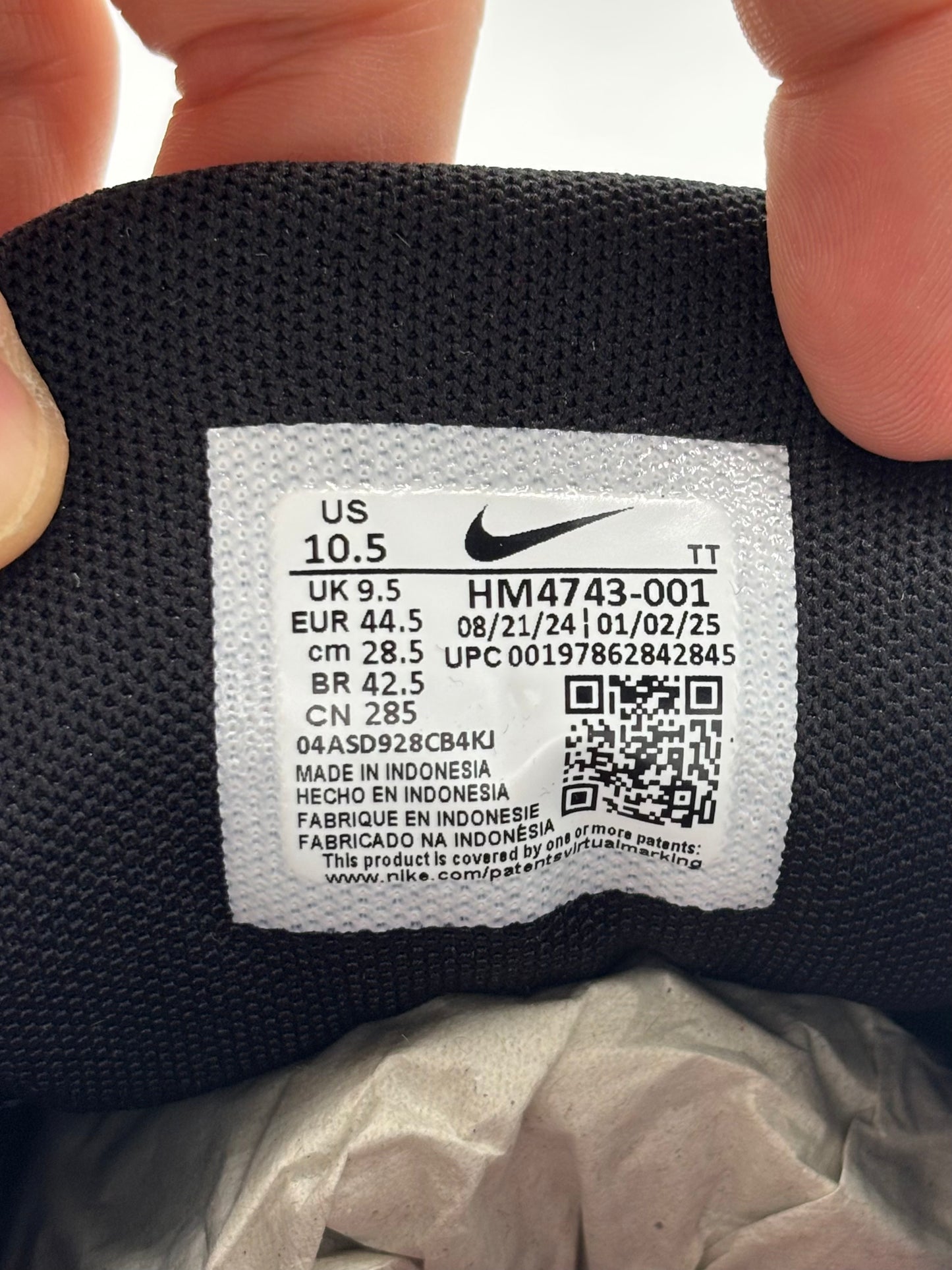 Nike Air Max 95 Levi's Black (44.5 EU / 9.5 UK)